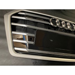 Grey Pare-soleil intérieur et extérieur de voiture, 2 pièces, en plastique  gris, pour Audi A3 A4 A5 Q5 A7 B6
